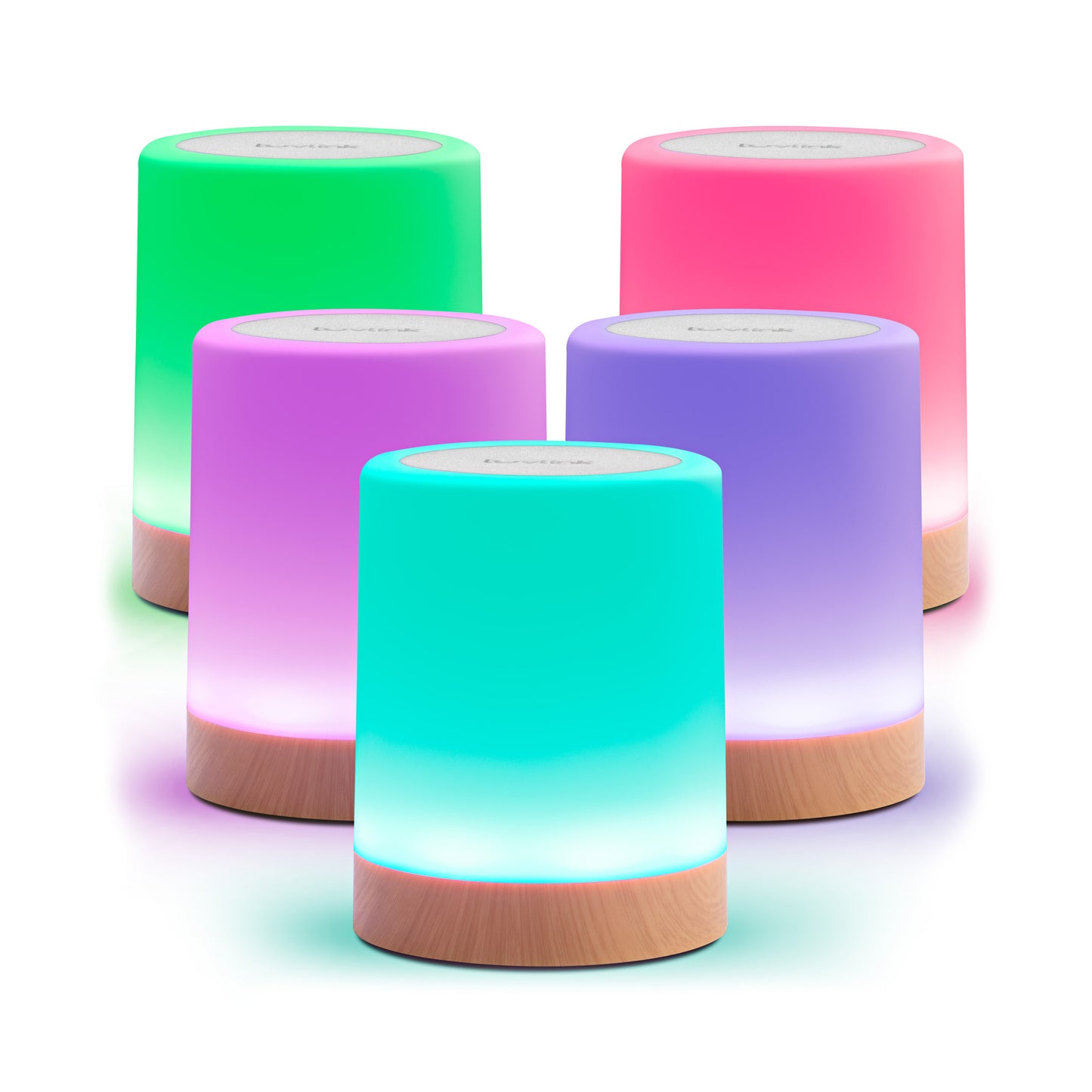 Set of Five Friendship Lamps