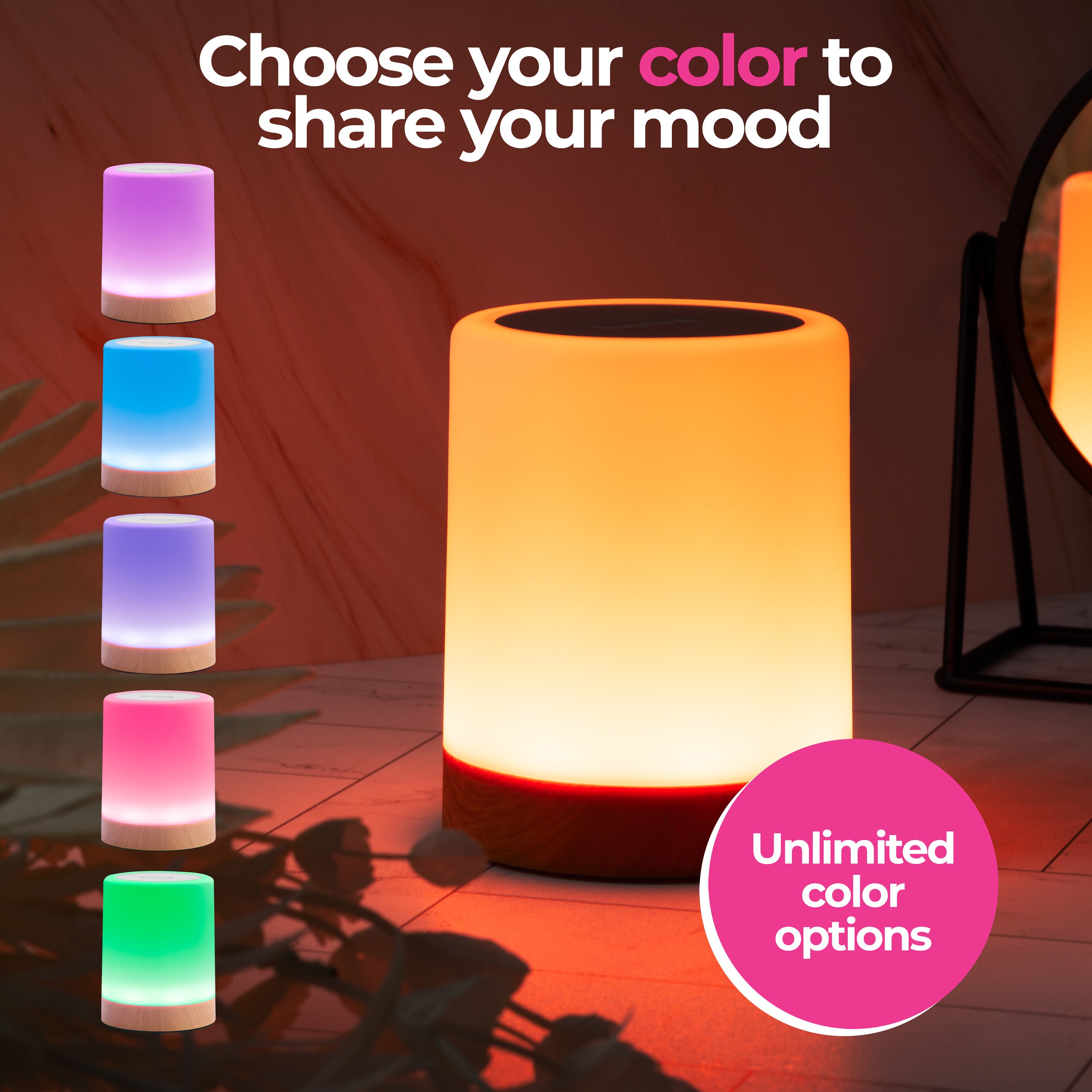 Friendship Lamps by LuvLink® - Long Distance Friendship Lamp