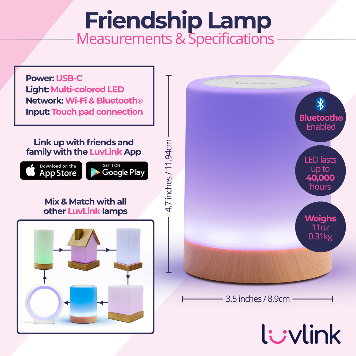 Friendship Lamp – LuvLink®